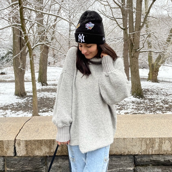 🎉LAST CHANCE🎉 NWT Free People Milo Pullover / Heather Grey - Picture 8 of 10